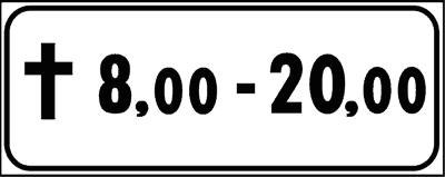 Segnale stradale della domanda 1 del quiz patente B