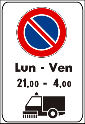Divieto sosta temporaneo
