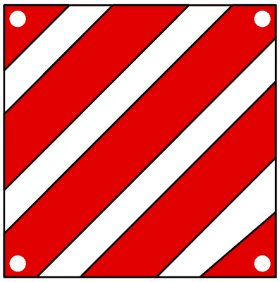 Segnale stradale della domanda 3 del quiz patente B