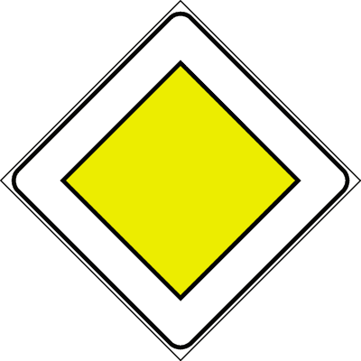 Strada diritto precedenza