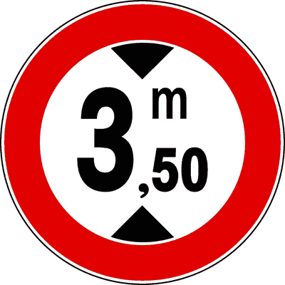 Transito veicoli alti
