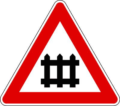 Passaggio livello barriere