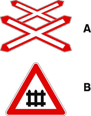 Segnale stradale della domanda 9 del quiz patente B