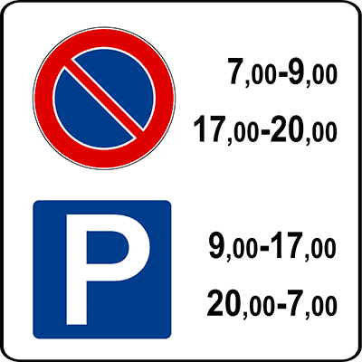 Regolazione sosta