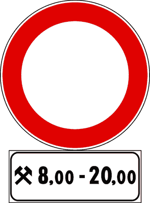 Segnale stradale della domanda 2 del quiz patente B