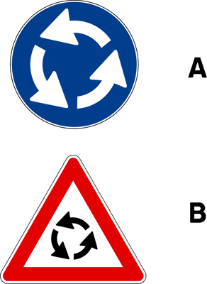 Segnale stradale della domanda 9 del quiz patente B